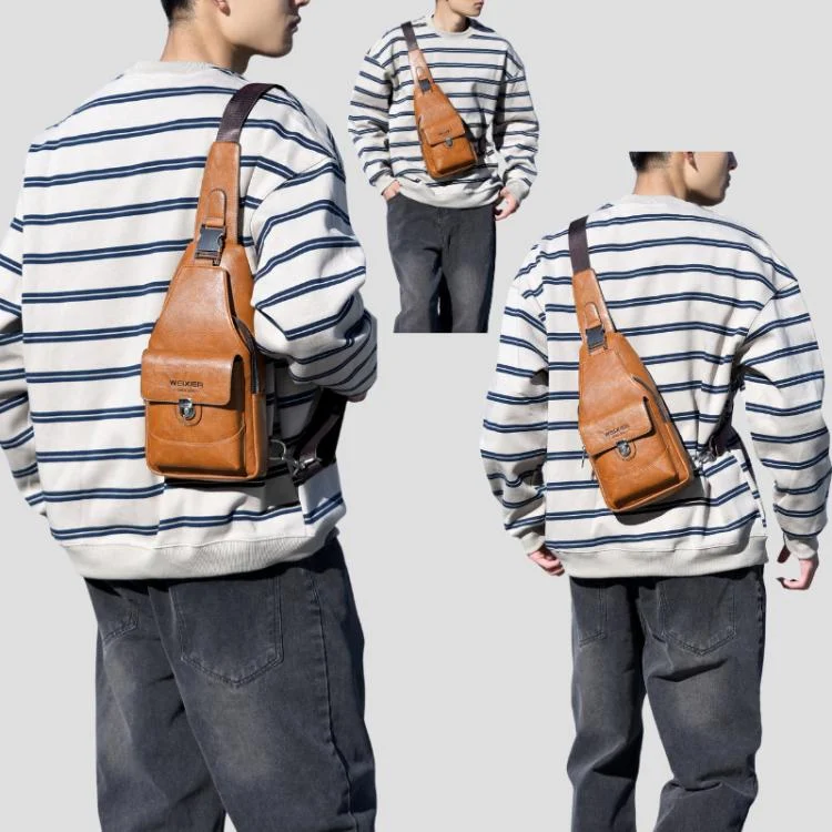 TBD06063544_B1.webp WEIXIER X449 Men Crossbody Chest Bag Outdoor Portable Lightweight Chest Pack - Image 2