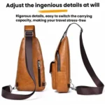 WEIXIER X449 Men Crossbody Chest Bag Outdoor Portable Lightweight Chest Pack - Image 3
