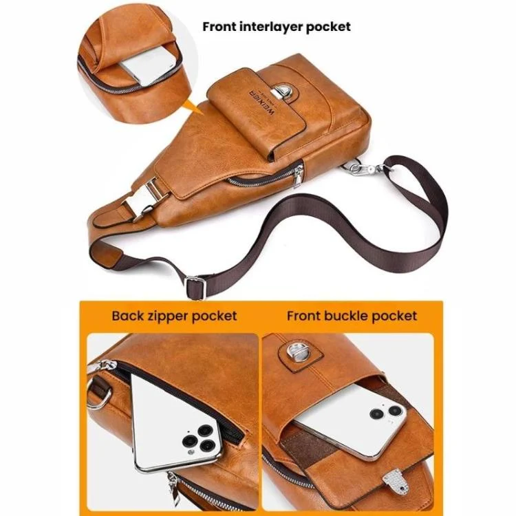 TBD06063544_B3.webp WEIXIER X449 Men Crossbody Chest Bag Outdoor Portable Lightweight Chest Pack - Image 4