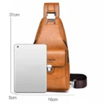 WEIXIER X449 Men Crossbody Chest Bag Outdoor Portable Lightweight Chest Pack - Image 9