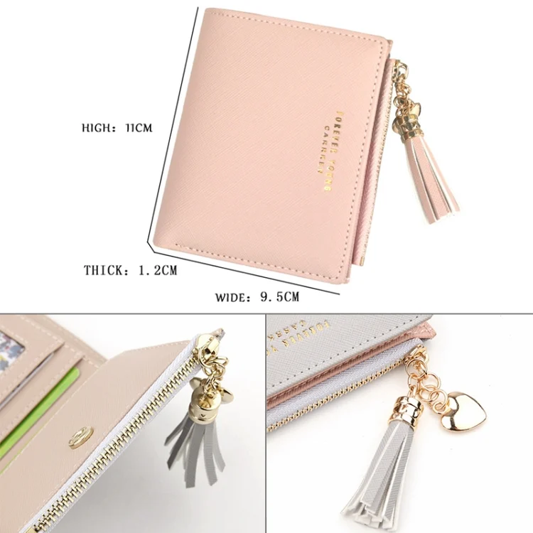 TBD060862801E_2.webp Lady Short Cross-Streaked Suzip Wallet - Image 4