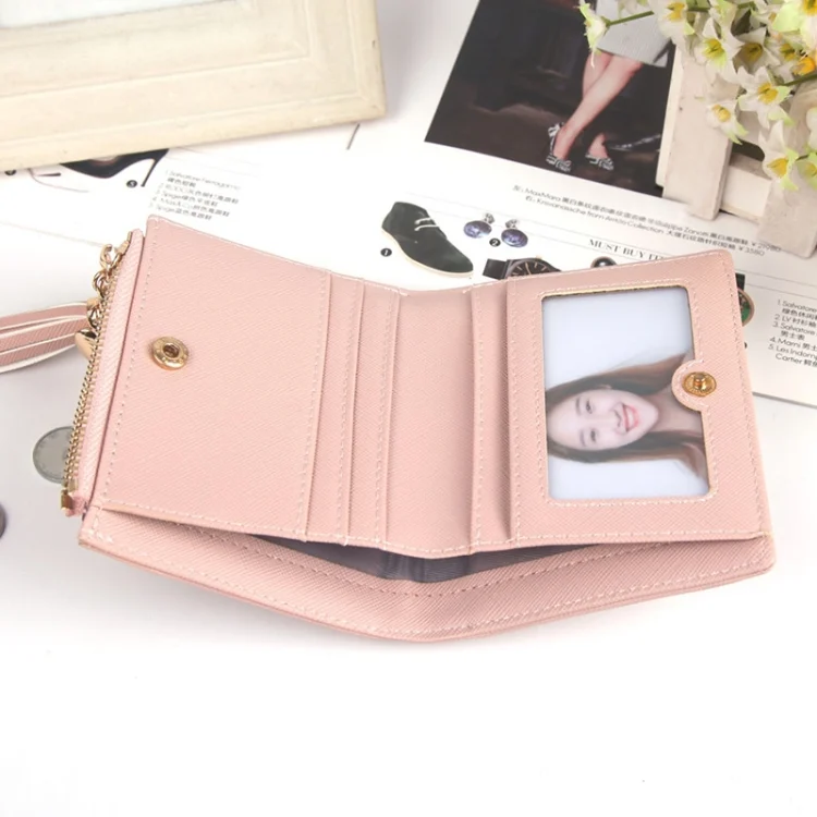TBD060862801E_4.webp Lady Short Cross-Streaked Suzip Wallet - Image 6