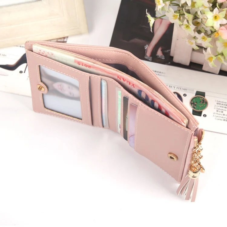 TBD060862801E_5.webp Lady Short Cross-Streaked Suzip Wallet - Image 7