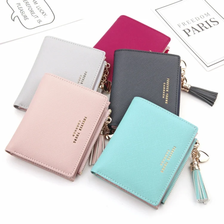 TBD060862801_B1.webp Lady Short Cross-Streaked Suzip Wallet - Image 2