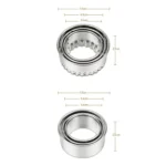 3pcs/set Stainless Steel Round Dumplings Wrappers Molds Set Cutter Maker Tools - Image 3