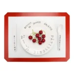 Platinum Glass Fiber Silicone Pastry Cake Cookie Baking Mat Pad Sheet Kneading Mat - Image 3