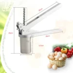 Household Stainless Steel Pasta Machine Small Manual Pasta Machine Multi-function Noodle Machine - Image 4