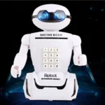 Creative Music Password Multifunctional ATM Desk Lamp Robot Piggy Bank - Image 2