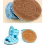 Tendon Bottom Mesh Pet Anti-skid Sandals - Image 4