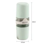 Portable Towel Toothbrush Holder Case Outdoor Travel Camping Toothpaste Multi Cap Storage Case - Image 2