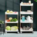 Rack Trolley Narrow Section Floor Multi-layer Book Storage Rack - Image 2