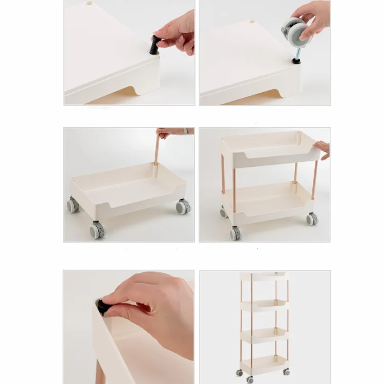 TBD061284401_6.webp Rack Trolley Narrow Section Floor Multi-layer Book Storage Rack - Image 7