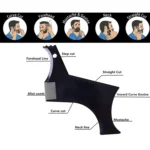 3 PCS Beard Styling Template Stencil Men Comb All-In-One Beard Shaping Tool - Image 5