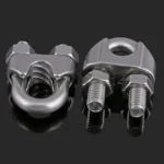 Stainless Steel Clip U-shaped Wire Rope Card Head Rope Wire Rope Rolling Head Buckle - Image 2