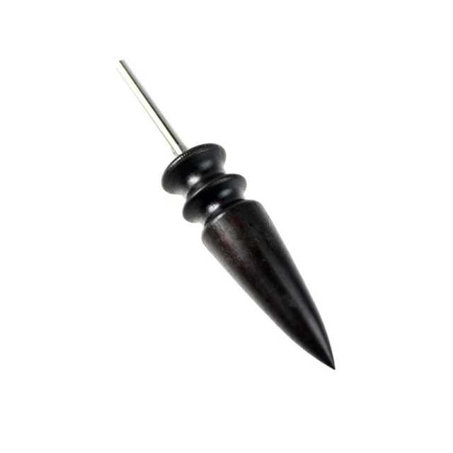 Leather Tool Edge Electric Polishing Slicker Flat Pointed Head Sandalwood Leathers Craft DIY Tools Tip Burnisher