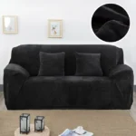 Plush Fabric Sofa Cover Thick Slipcover Couch Elastic Sofa Covers Not Include Pillow Case