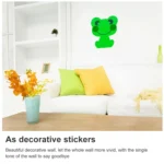 Cartoon Animal Bathroom Thickened Felt Toilet Deodorant Stickers - Image 4