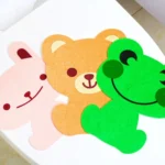 Cartoon Animal Bathroom Thickened Felt Toilet Deodorant Stickers - Image 6