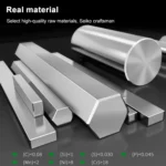 Stainless Steel Towel Bar Rotating Towel Rack Bathroom Kitchen Wall-mounted Towel Polished Rack Holder - Image 5