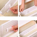 Retractable Drawer Storage Partition Board Home Wardrobe Plastic Partition Plate - Image 6