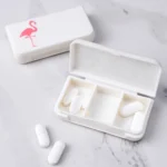 2 PCS Portable Mini Pill Case Medicine Boxes 3 Grids Travel Home Medical Drugs Container Holder Cases Storage Box - Image 3