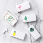 2 PCS Portable Mini Pill Case Medicine Boxes 3 Grids Travel Home Medical Drugs Container Holder Cases Storage Box - Image 6