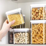 Household Coarse Grain Transparent Sealed Jar Food Grade Storage Jar Dried Fruit Snack Storage Jar with Lid - Image 5