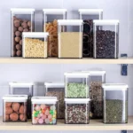 Household Coarse Grain Transparent Sealed Jar Food Grade Storage Jar Dried Fruit Snack Storage Jar with Lid - Image 6