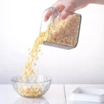 Household Coarse Grain Transparent Sealed Jar Food Grade Storage Jar Dried Fruit Snack Storage Jar with Lid - Image 7