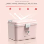 Jinlongxing 9659 Mini Household Plastic Portable Medicine Storage Box - Image 7
