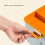 Jinlongxing 9659 Mini Household Plastic Portable Medicine Storage Box - Image 10