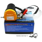 12V 60W Oil / Crude Oil Fluid Sump Extractor Scavenge Exchange Transfer Pump Suction Transfer Pump + Tubes for Auto Car Boat Mot - Image 4