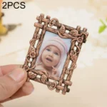 2 PCS Creative Metal Vintage Photo Frame