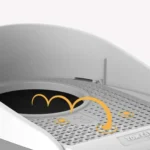 Plastic Flip Cover Fully Enclosed Deodorant Litter Box Pet Potty - Image 7