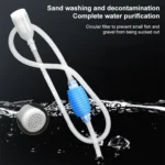 1.6m Simple Practical Siphon Suction Pipe Filter Aquarium Water Changer - Image 5
