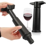 Red Wine Vacuum Pump Freshener Silicone Wine Stopper Set - Image 5