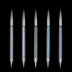 Nail Art Dotting Pen Acrylic Rhinestone Crystal UV Gel Painting Manicure Tool Drawing Liner Flower Brush Decoration - Image 5