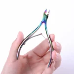 Nail Cuticle Nipper Cutter Rainbow Clipper Scissor Dead Skin Remover Trimming Manicure Nail Art Tool - Image 3