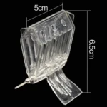 2 PCS  Plastic Book Clip Type Bee King Cage Beekeeping Tool - Image 5
