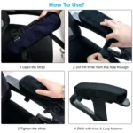 Chair Armrest Cushion Office Chair Pillow Pad Elbow Rest Cushion - Image 7