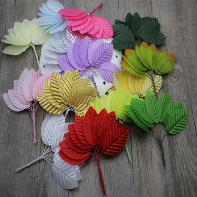 TBD063979401B_3.webp 200 PCS / Pack DIY Wreath Simulation  Leaves Home Decoration Supplies - Image 4