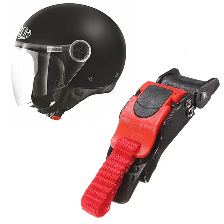 TBD0643348_7.webp Motor Bike Helmet Chin Strap Speed Sewing Clip 9 Gear Quick Release Buckle - Image 8