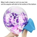 10 PCS 12 Inch Confetti Balloons Wedding Decoration Happy Birthday Party Latex Balloon - Image 3