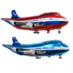 2 PCS Airplane Model Balloon Toy Cartoon Party Balloon Children Toy - Image 2