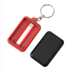 2 PCS 3W Mini COB LED Flashlight Keychain Emergency Camping Backpack Light with 3 Modes - Image 3