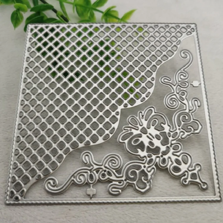 TBD0655739_1.webp DIY Album Card Making Tool Cutting Template Square Grid Cutting Knife - Image 2