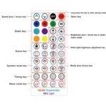 2pcs/box RGB Desktop Background Music Rhythm Pickup Ambient Light - Image 3