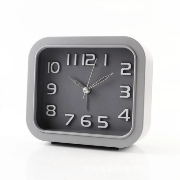 TBD0660018_2.webp Creative Square Children Bedroom Alarm Clock, Random Color Delivery - Image 3