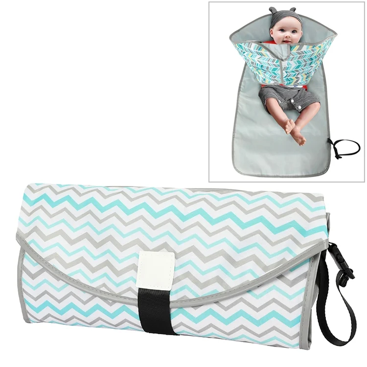 TBD066635001A.webp Baby Changing Diaper Pad Portable Folding Waterproof Nursing Pad - Image 1