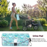 Baby Changing Diaper Pad Portable Folding Waterproof Nursing Pad - Image 7